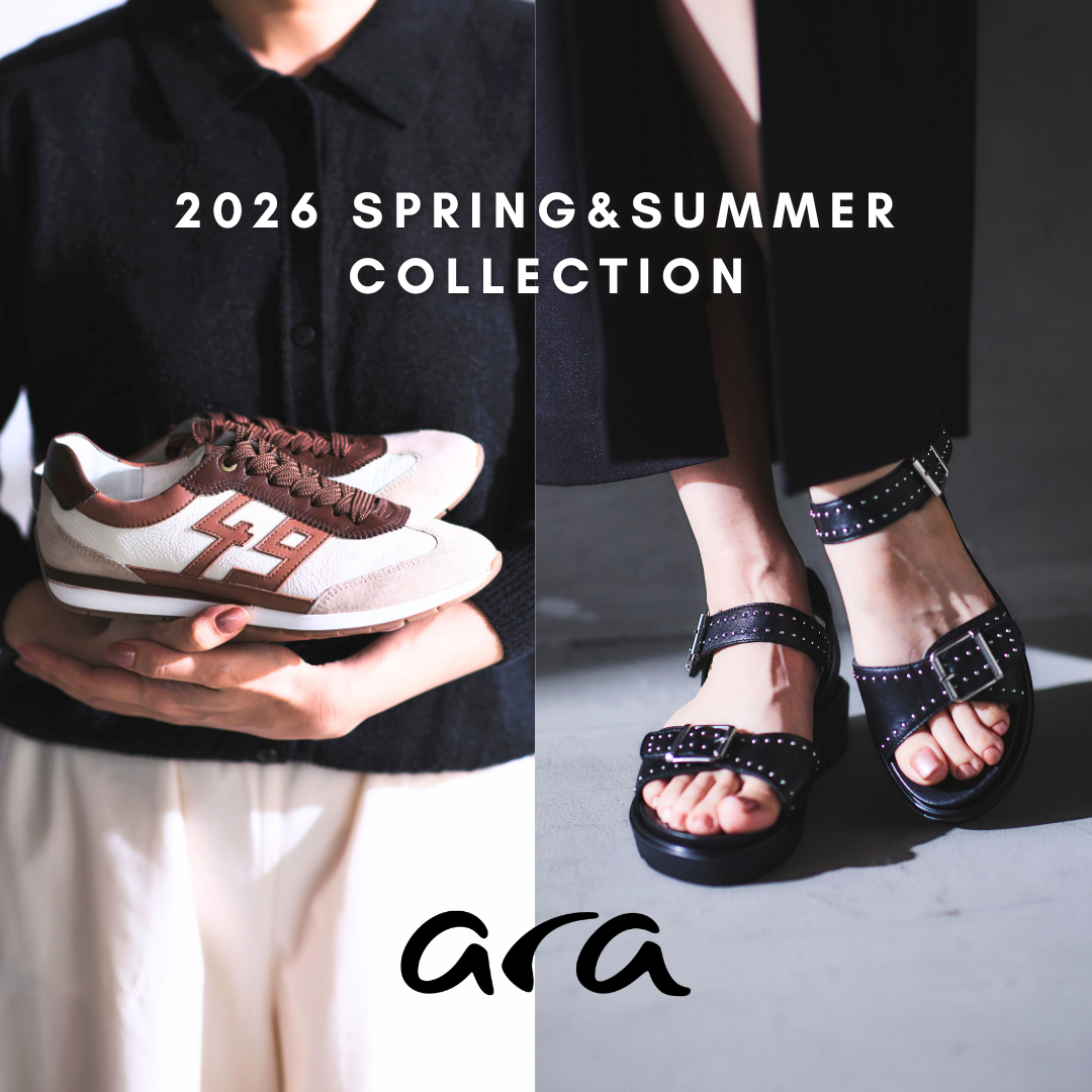 ara 2026年春夏コレクション発表 “伝統と現代が響き合う” 洗練のクリーン・エレガンス