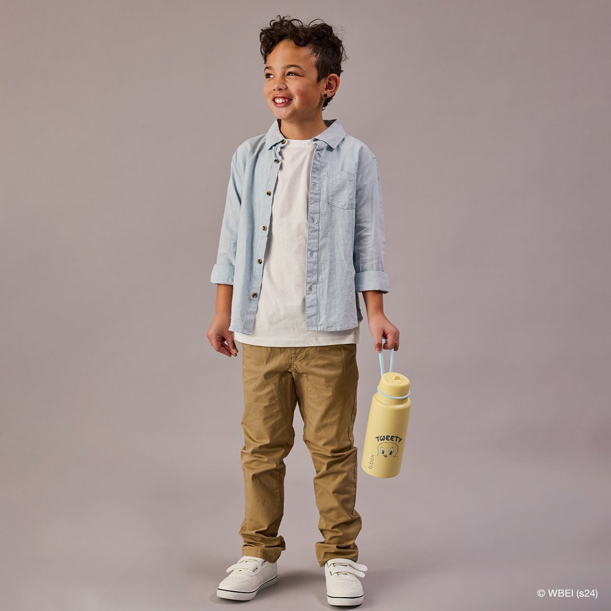 1L Insulated Flip Top Bottle - Looney Tunes