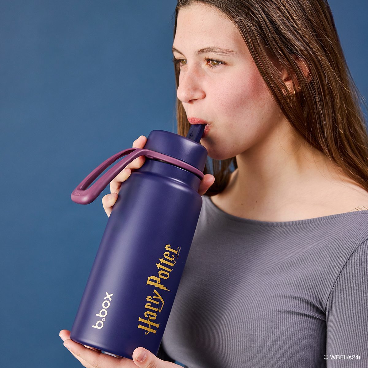 1L Insulated Flip Top Bottle - Harry Potter