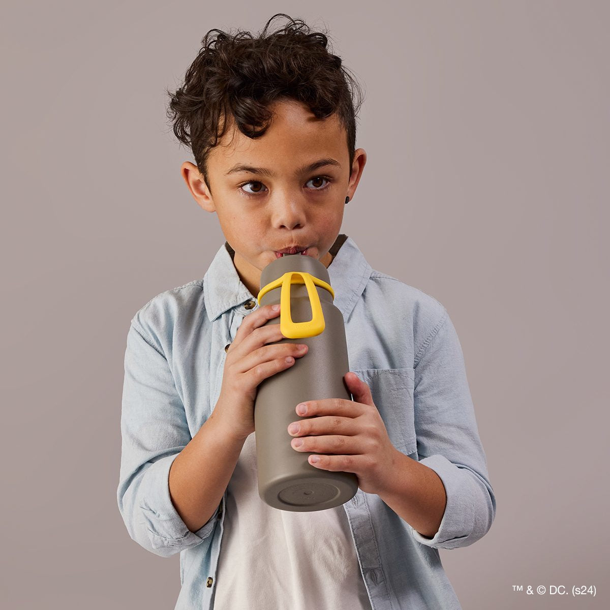 1L Insulated Flip Top Bottle - Batman