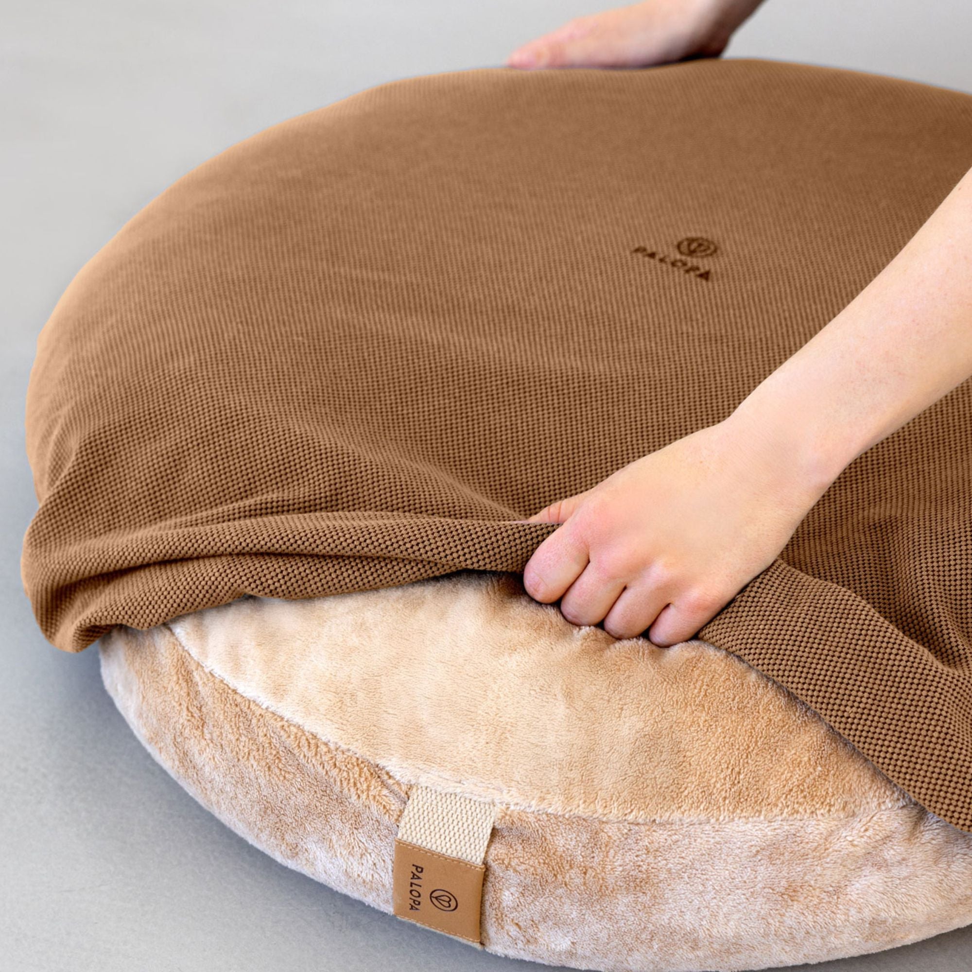 Fitted Sheet Dog Bed Donut
