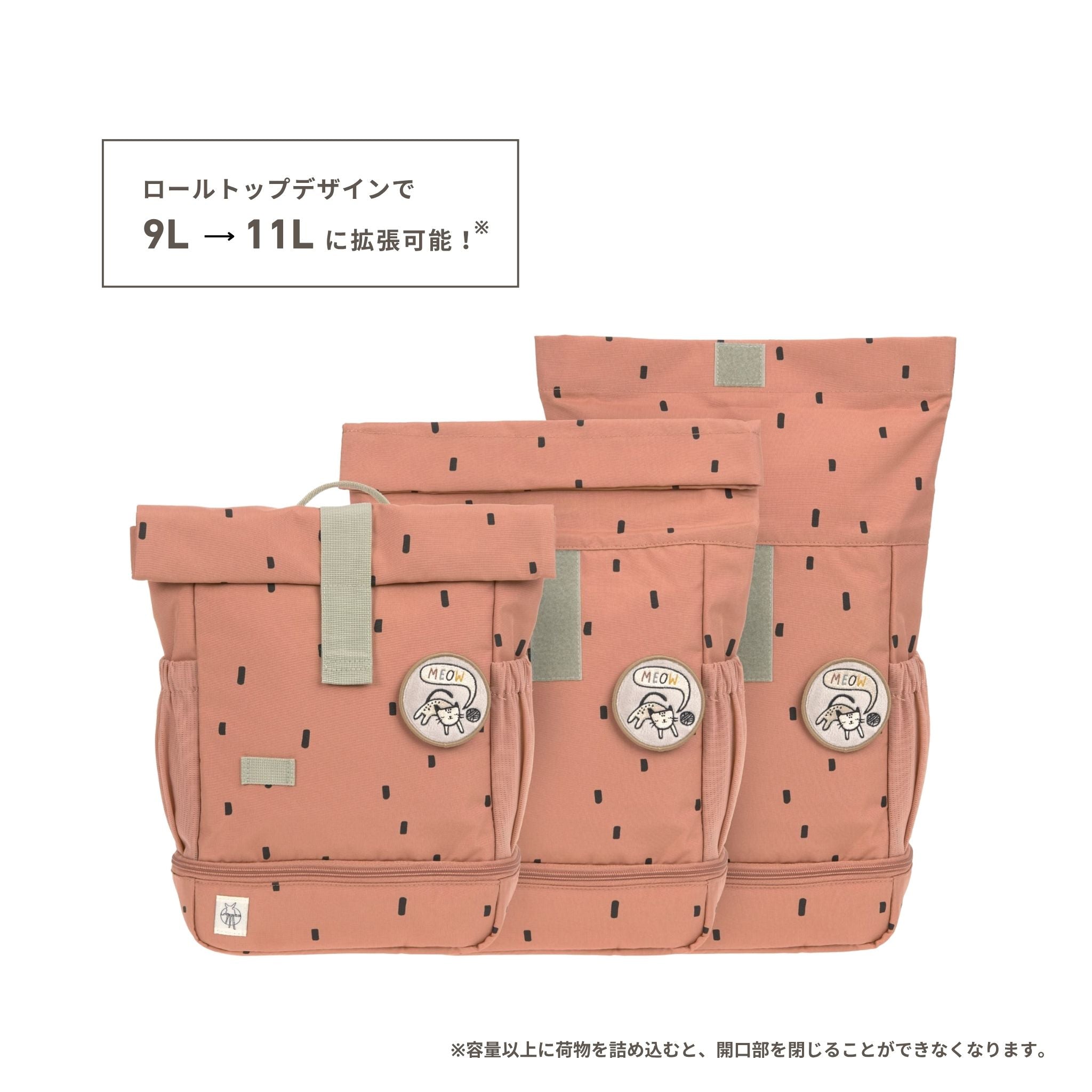 Mini Rolltop Backpack Happy Prints
