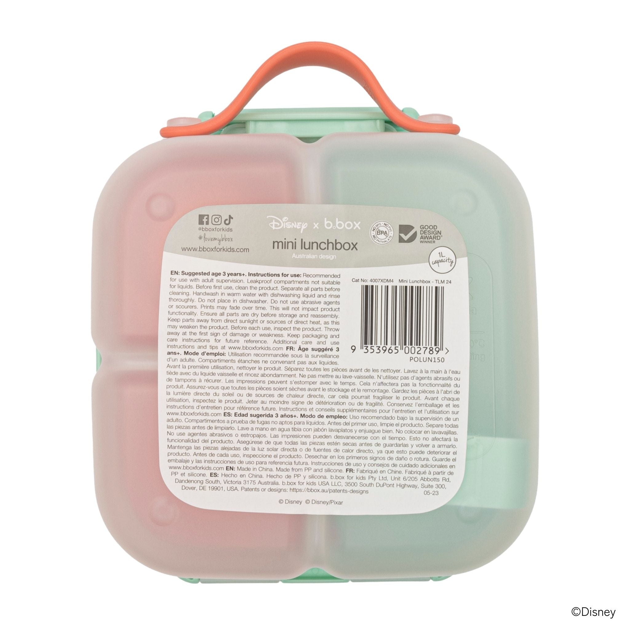 Disney Mini Lunchbox - The Little Mermaid 24