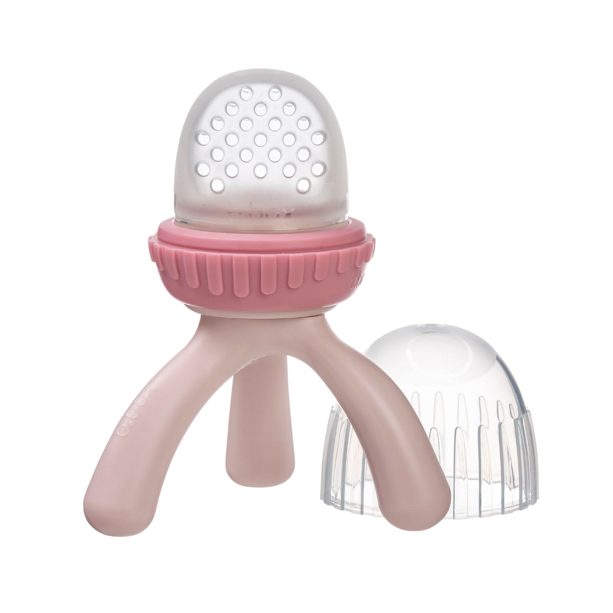 シリコンフレッシュフードフィーダー(離乳食フィーダー)/Silicone Fresh Food Feeder - blush