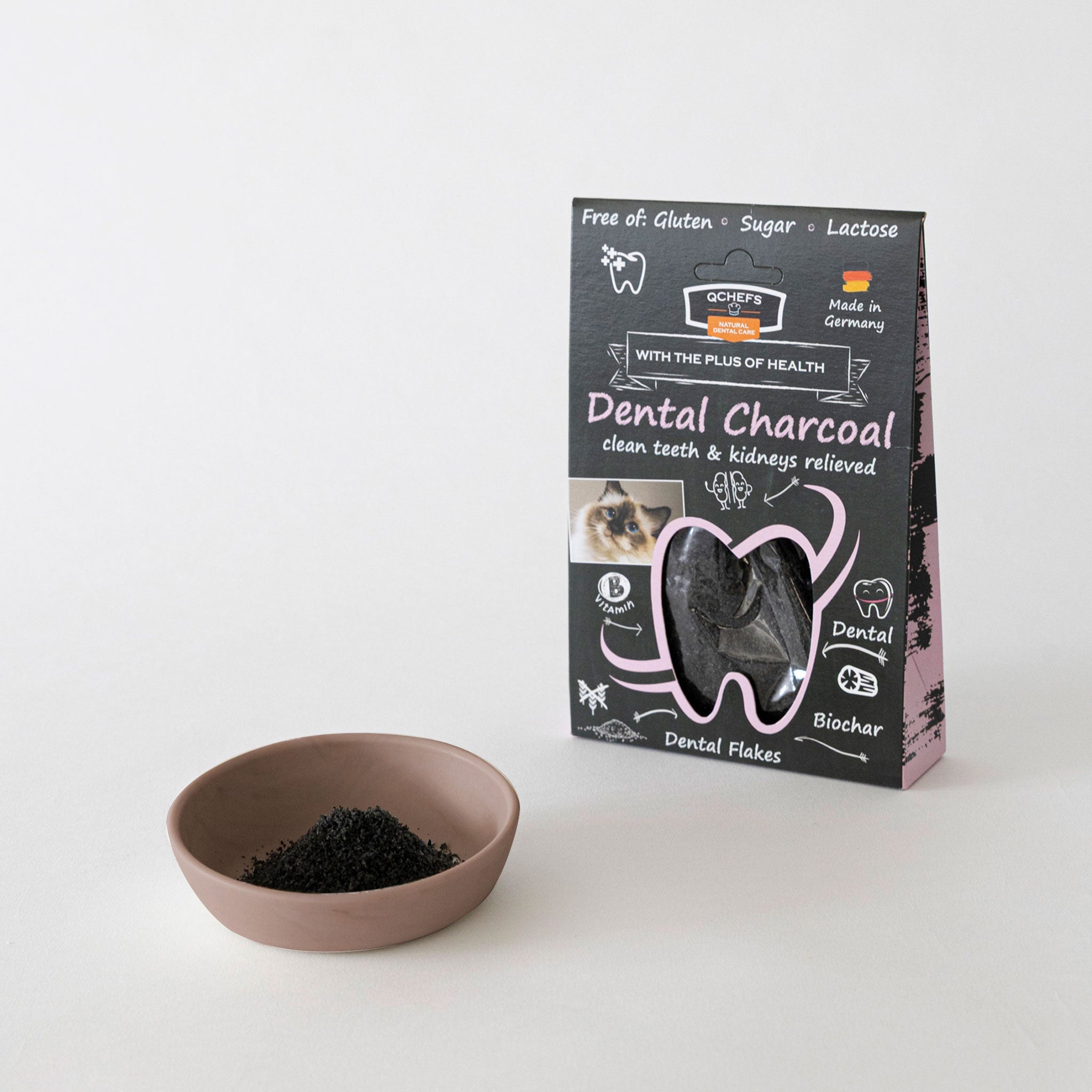 Dental Charcoal for cats(猫用デンタルチャコール) | QCHEFS(キューシェフス)