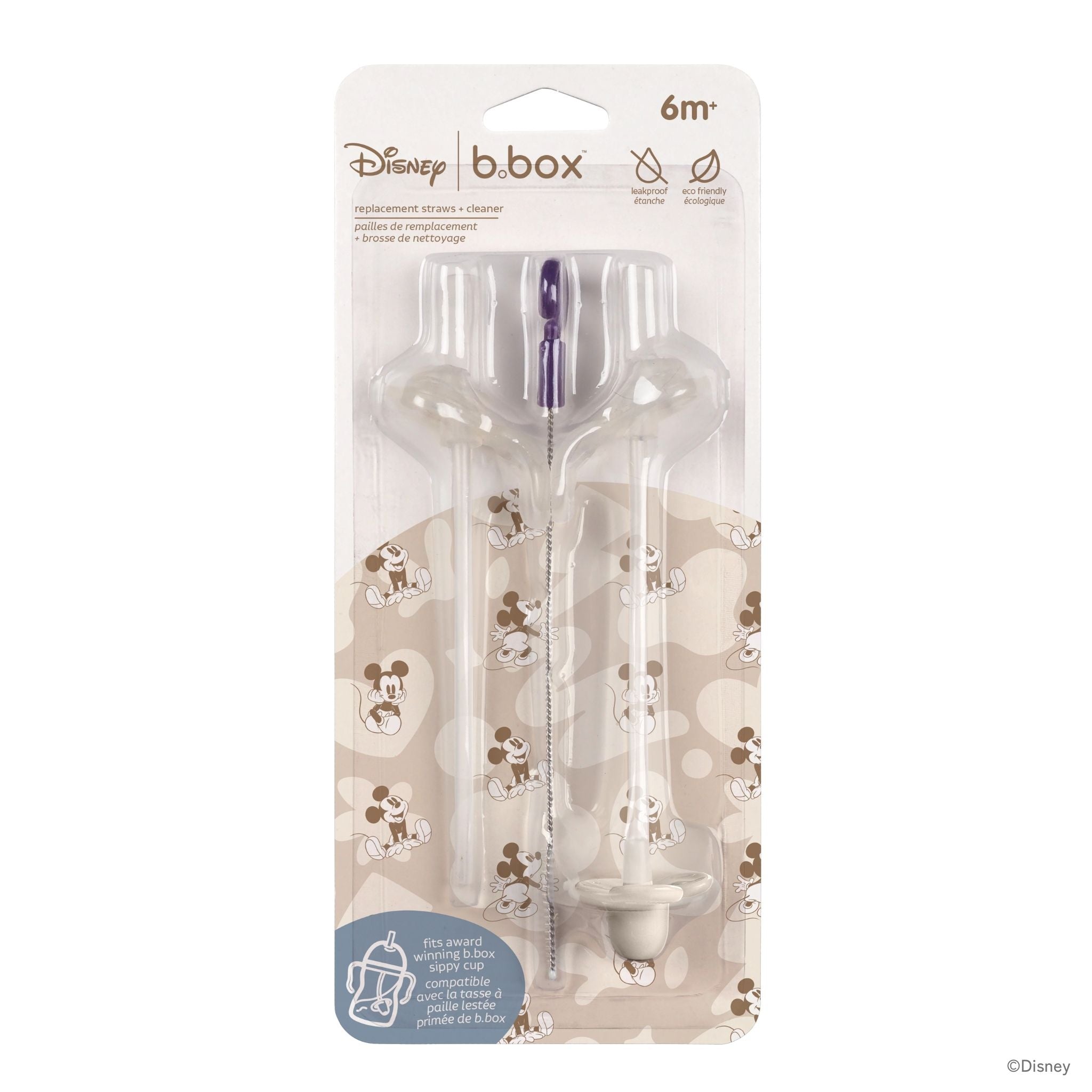 Disney Sippy Cup Replacement Straw - Mickey Soft