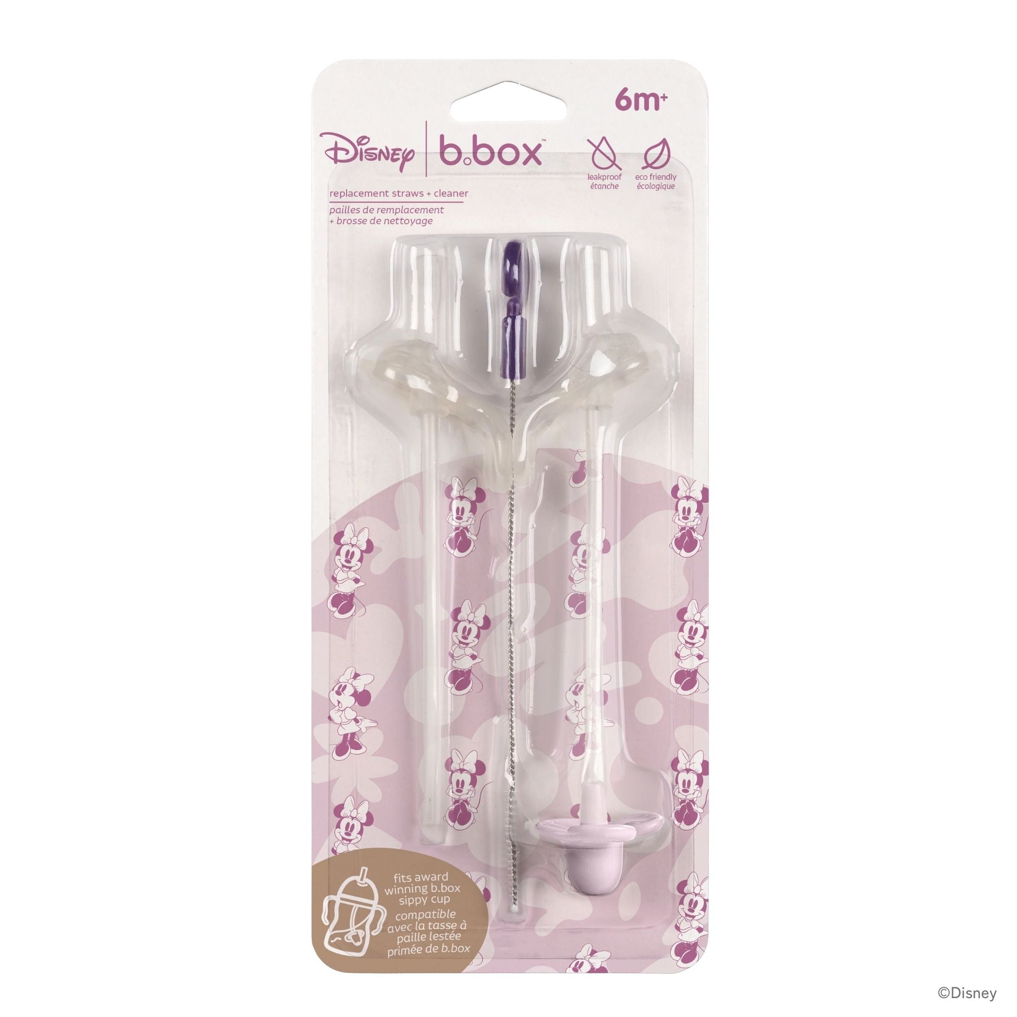 Disney Sippy Cup Replacement Straw - Minnie Soft