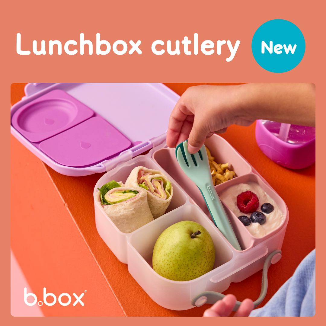 遠足・ピクニックシーズン到来、“自分で食べたい”を叶える b.boxのランチボックス専用カトラリー新登場【4月15日（水）発売】