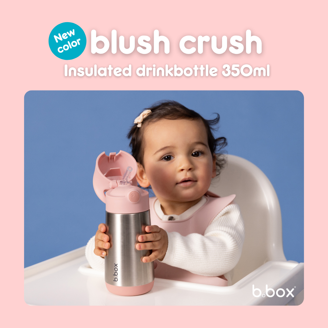 【b.box】保冷・保温×使いやすさ。b.boxの人気ボトルに新色「blush crush」登場