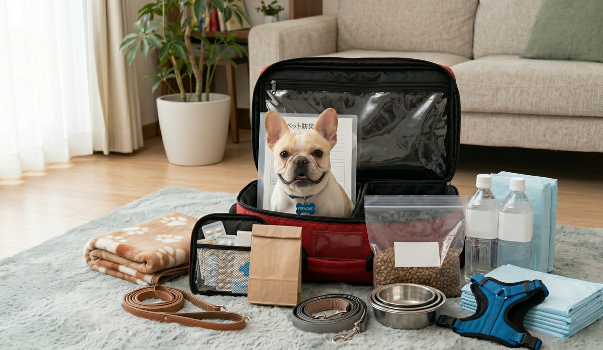 【犬の防災対策】非常食は何日分？今すぐ始めるべき備えをペット災害危機管理士が解説