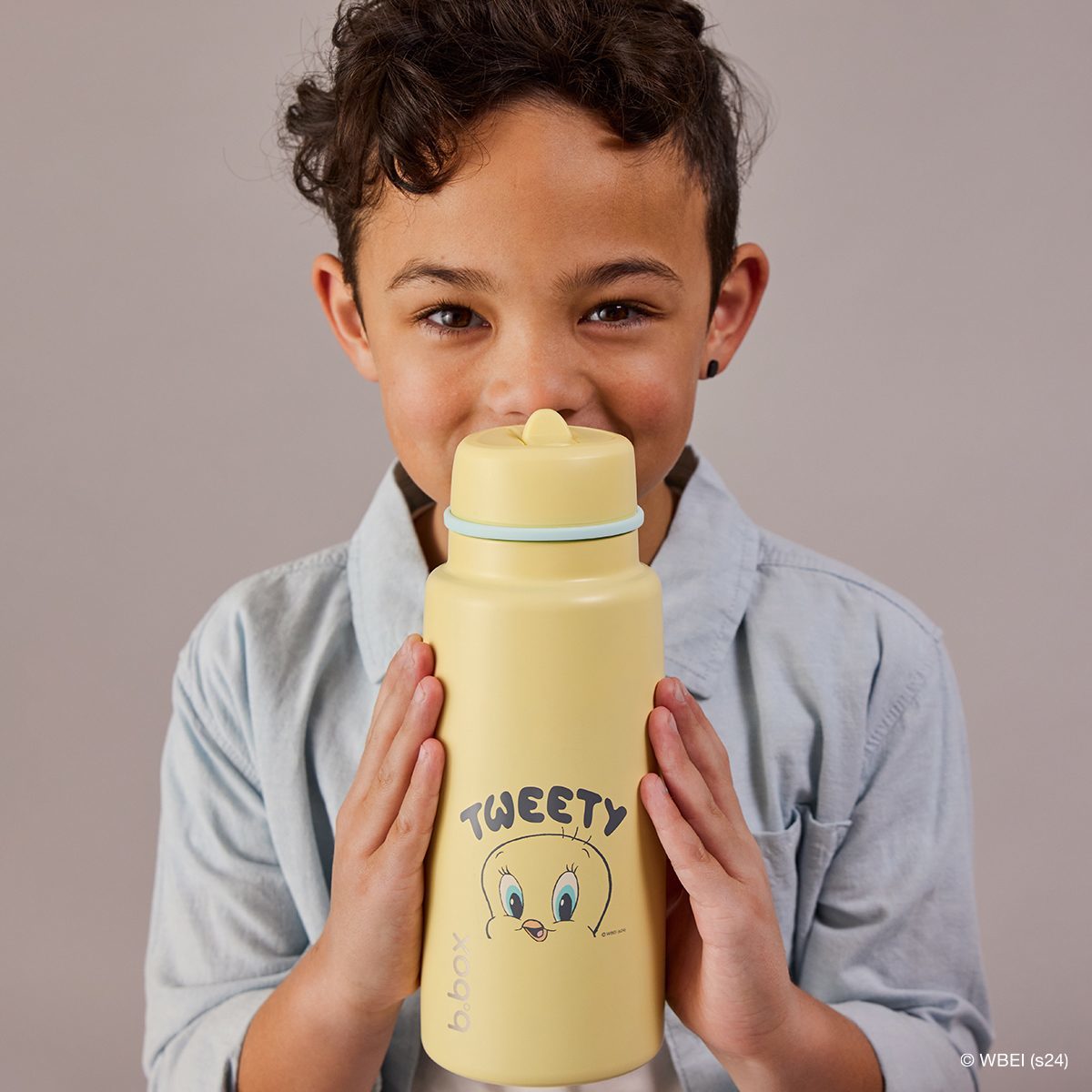 1L Insulated Flip Top Bottle - Looney Tunes