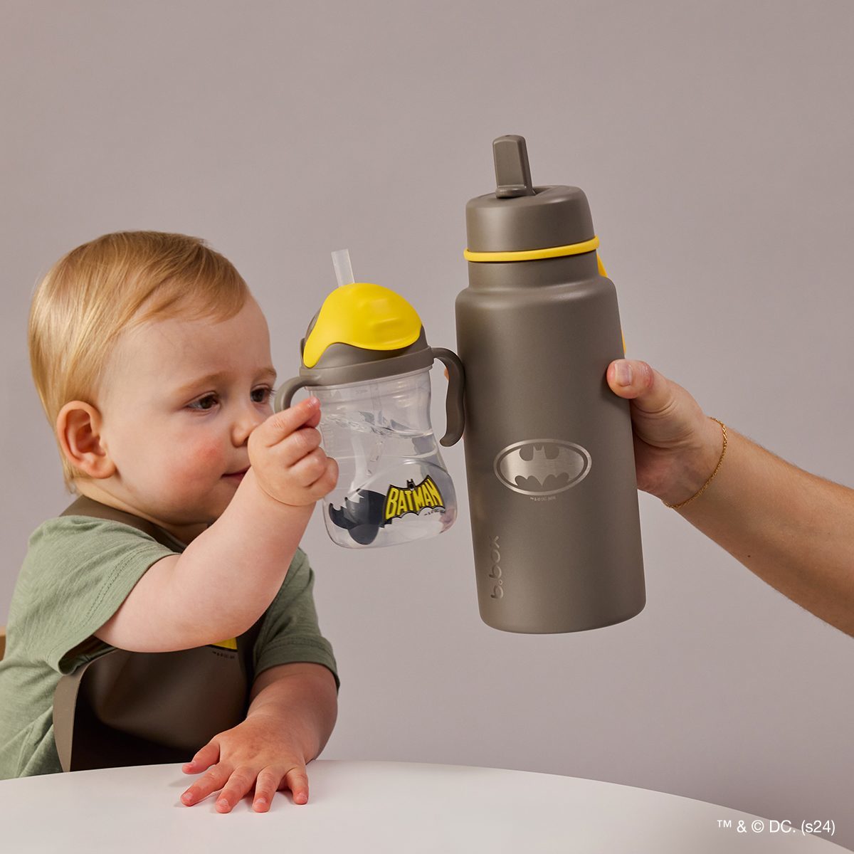 1L Insulated Flip Top Bottle - Batman
