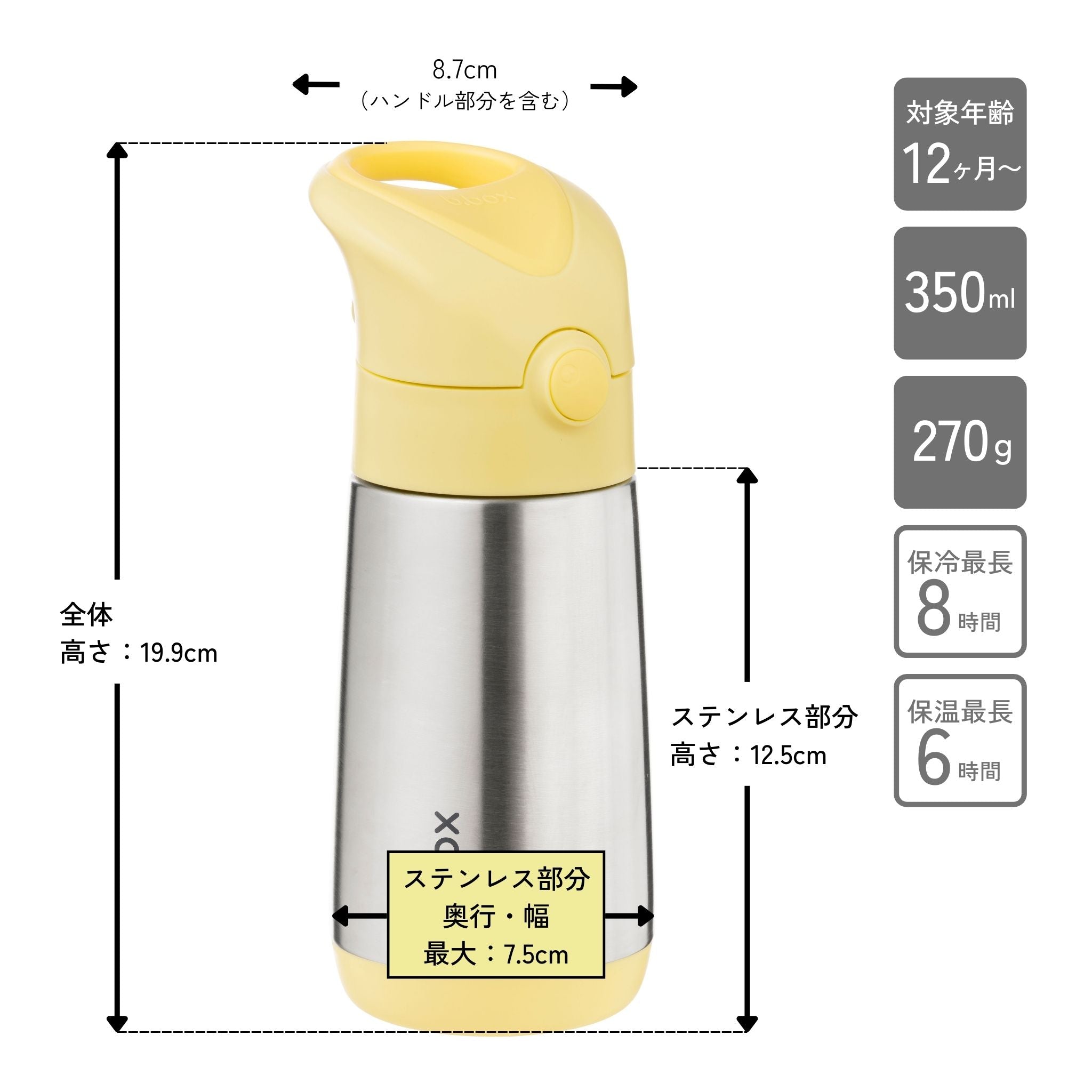 350ml Insulated Drink Bottle
