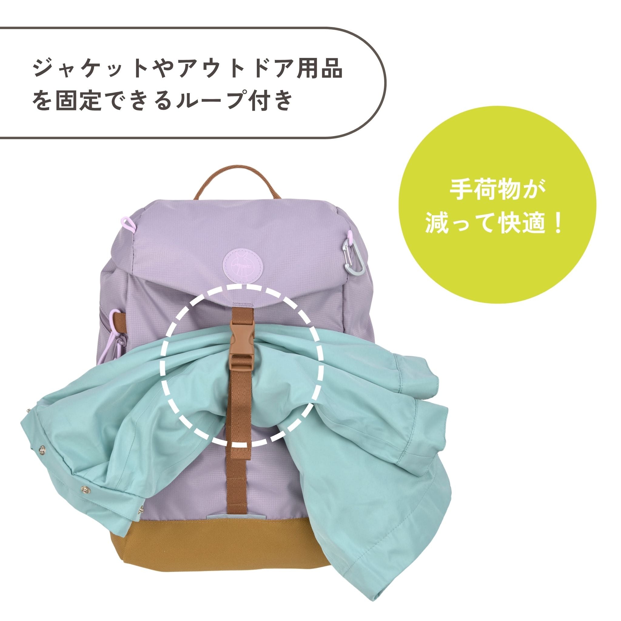 Big Outdoor Backpack Little Gang