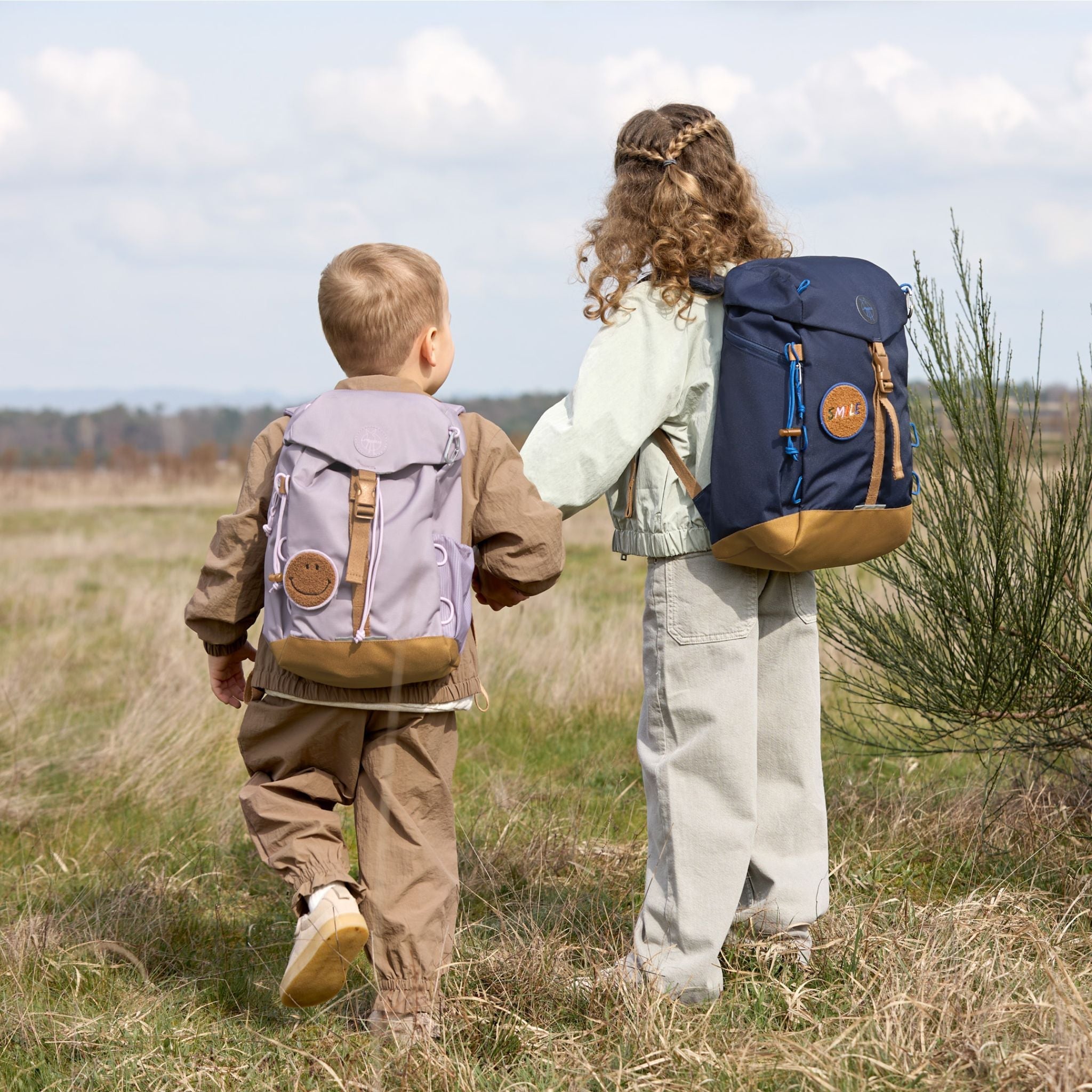 Big Outdoor Backpack Little Gang