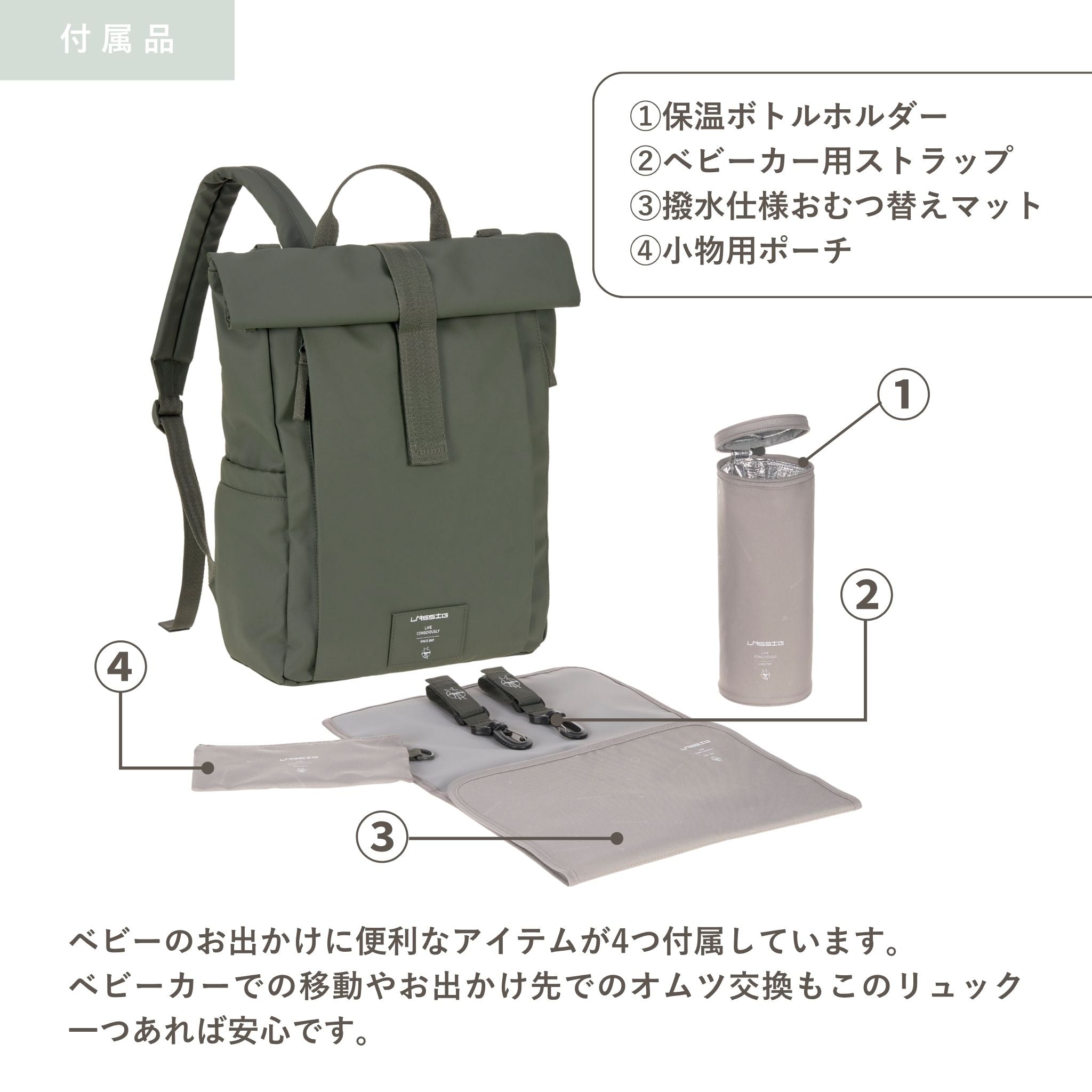 GRE Rolltop Up Backpack