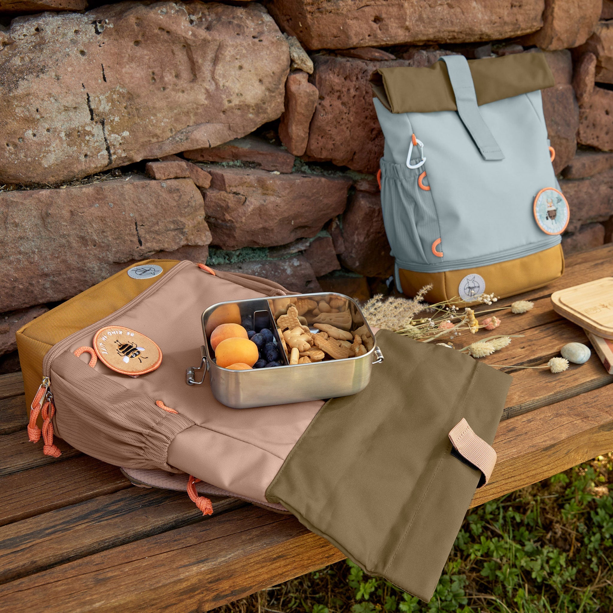 Mini Rolltop Backpack Nature