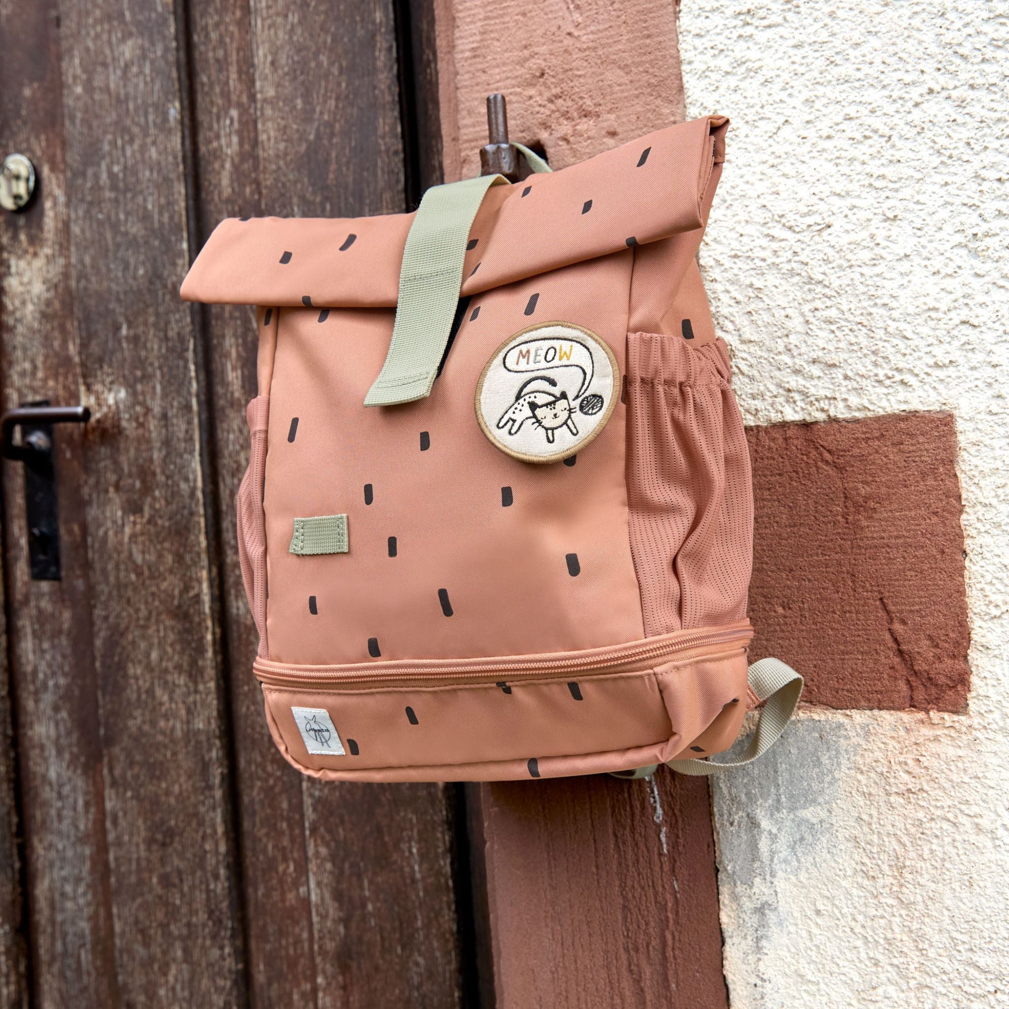 Mini Rolltop Backpack Happy Prints