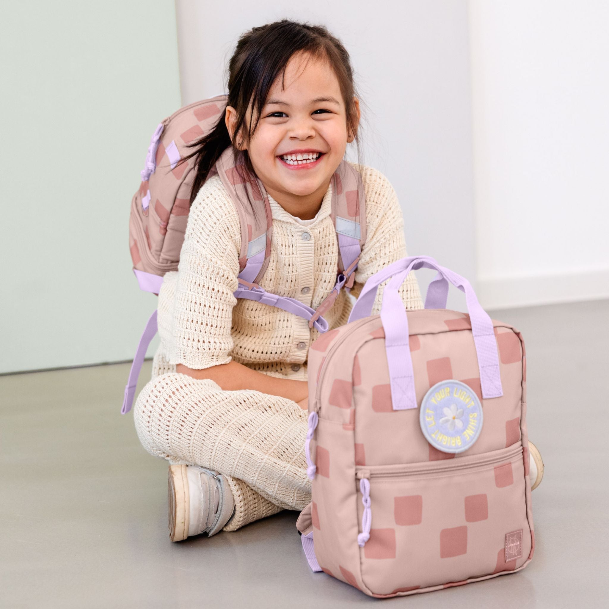 Mini Square Backpack Pattern Party