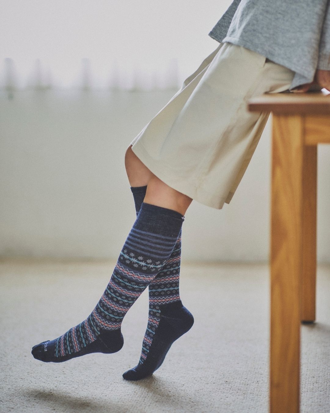 [SW166W]MINI FAIRISLE　Ladies