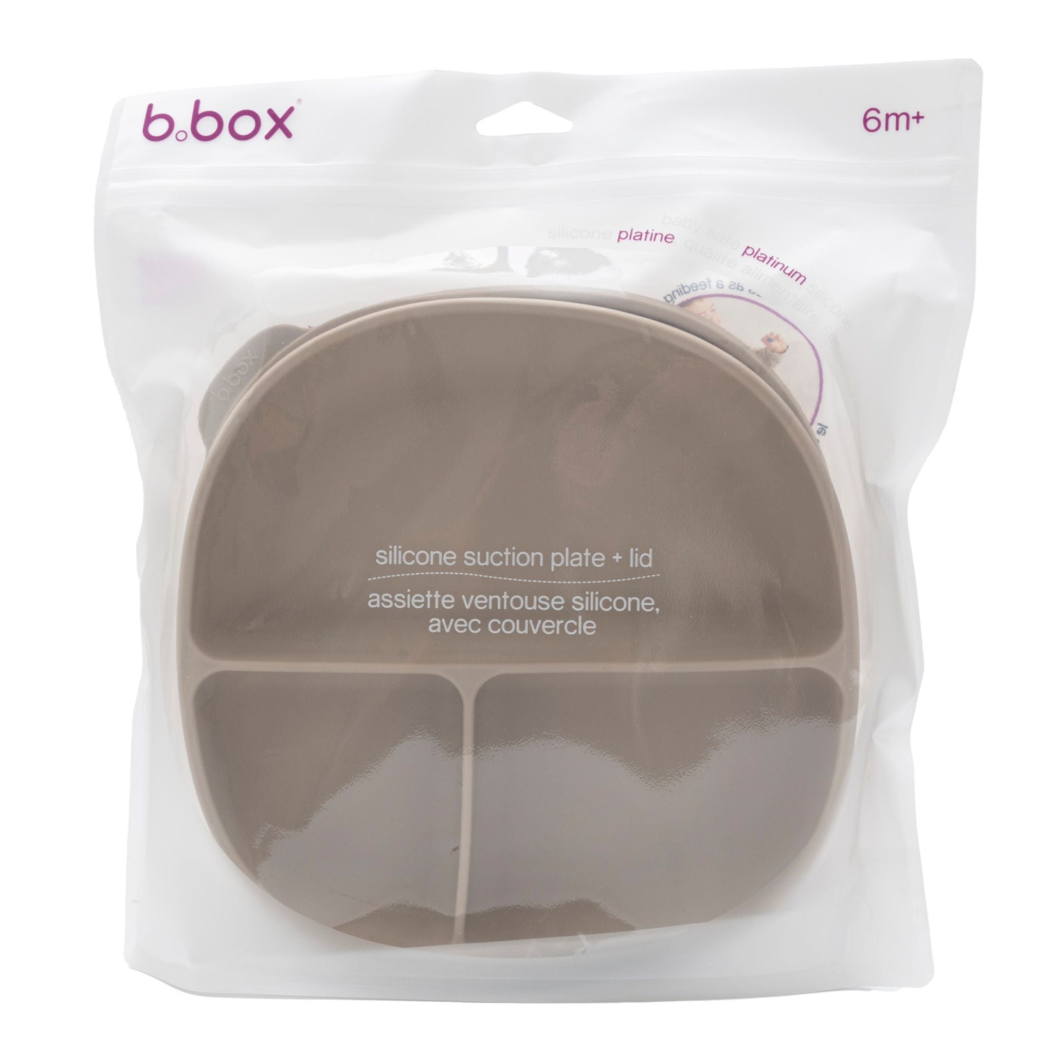 Silicone Plate + Lid