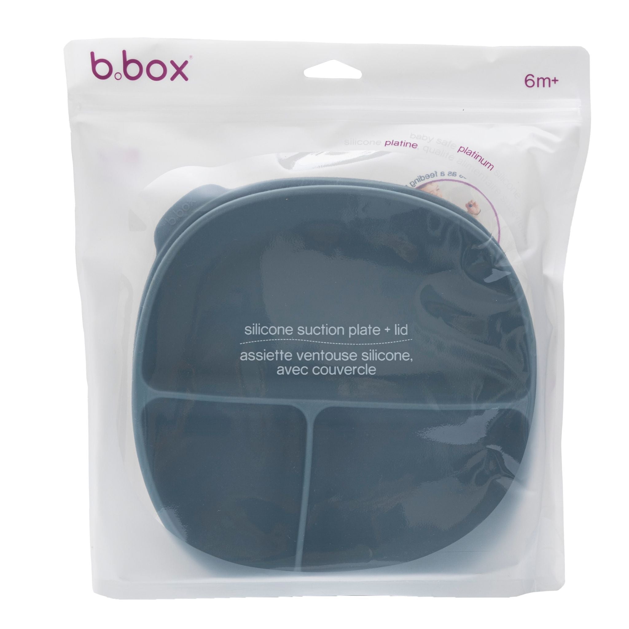 Silicone Plate + Lid