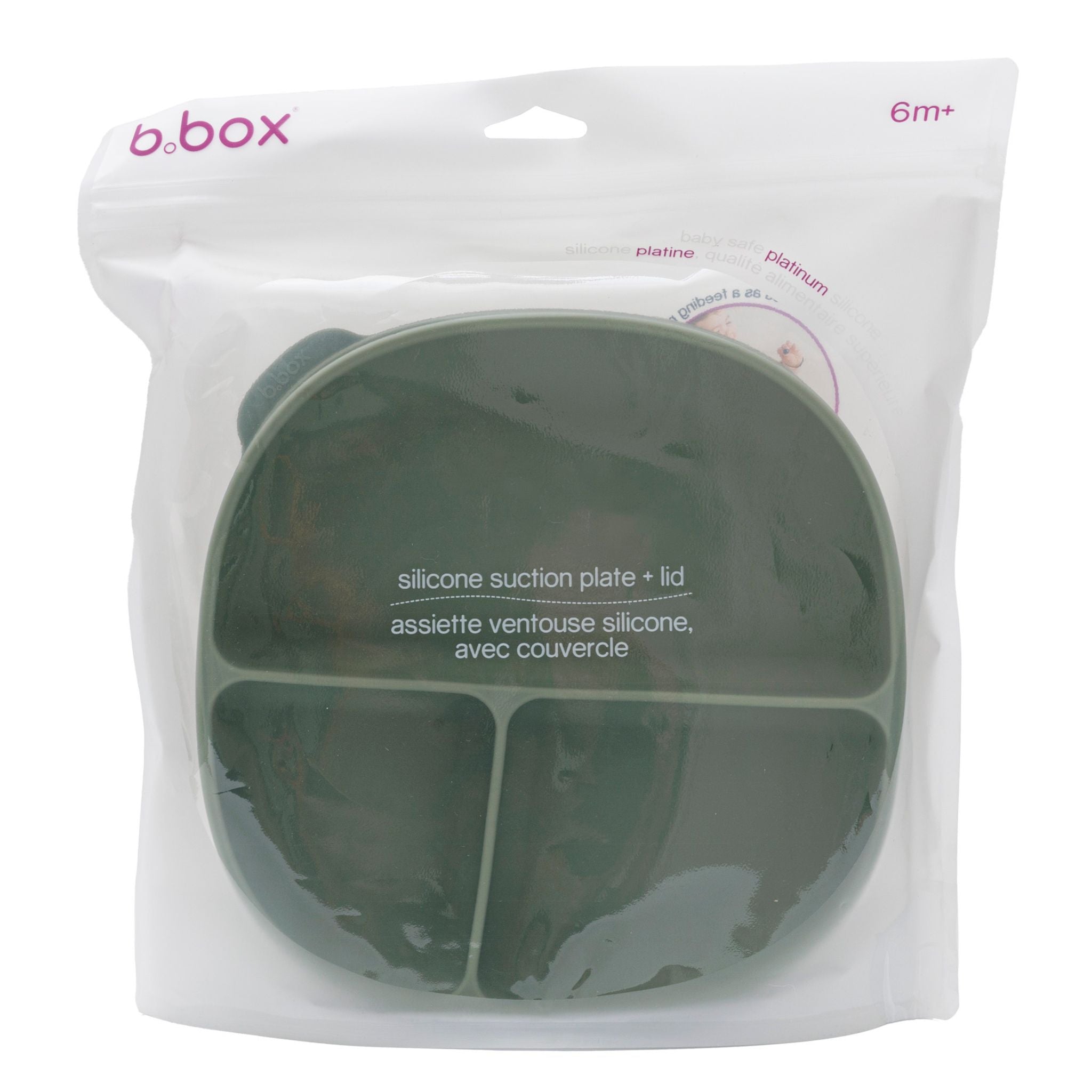 Silicone Plate + Lid