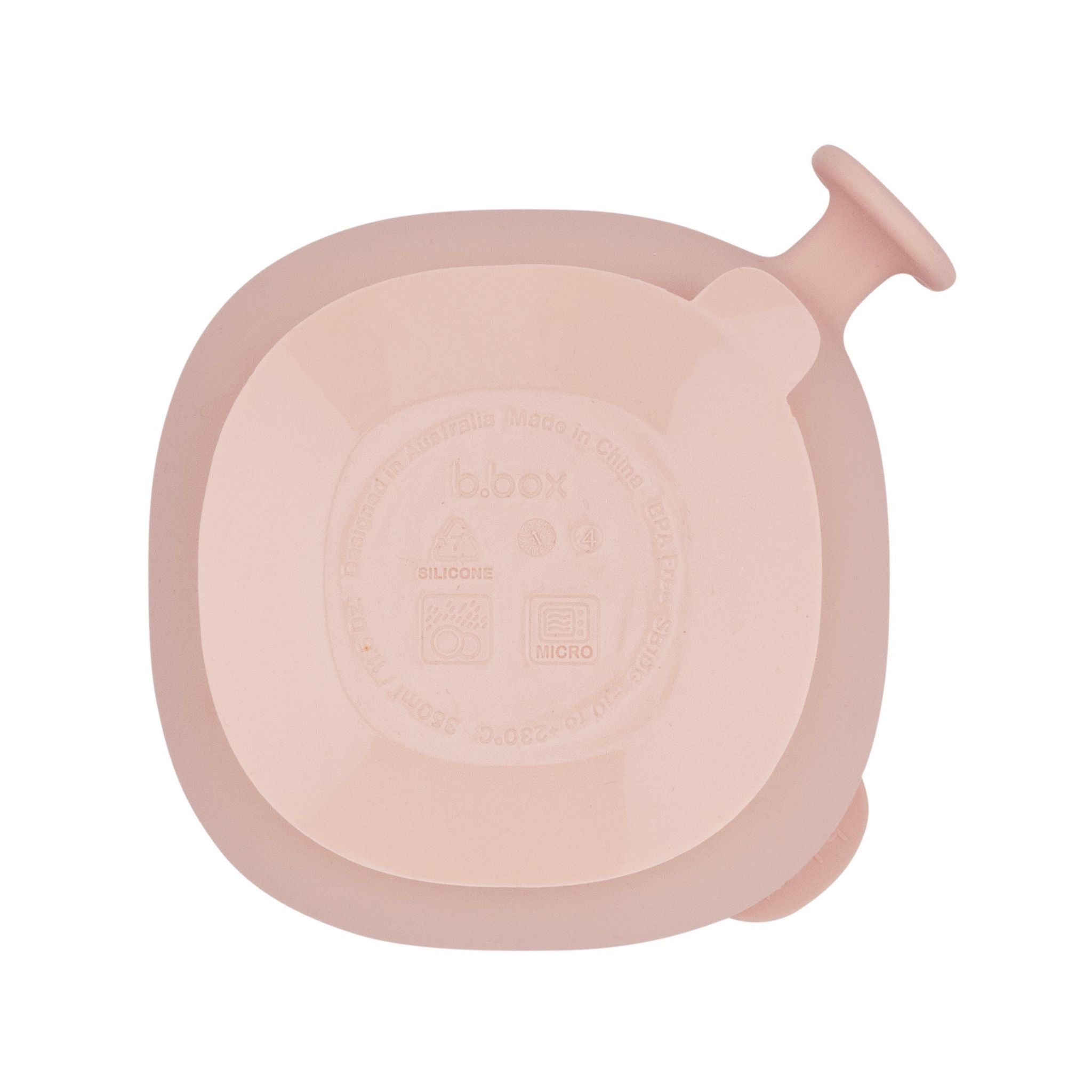 シリコン製離乳食用ボウル 離乳食初期 離乳食中期におすすめ blush 吸盤イメージ