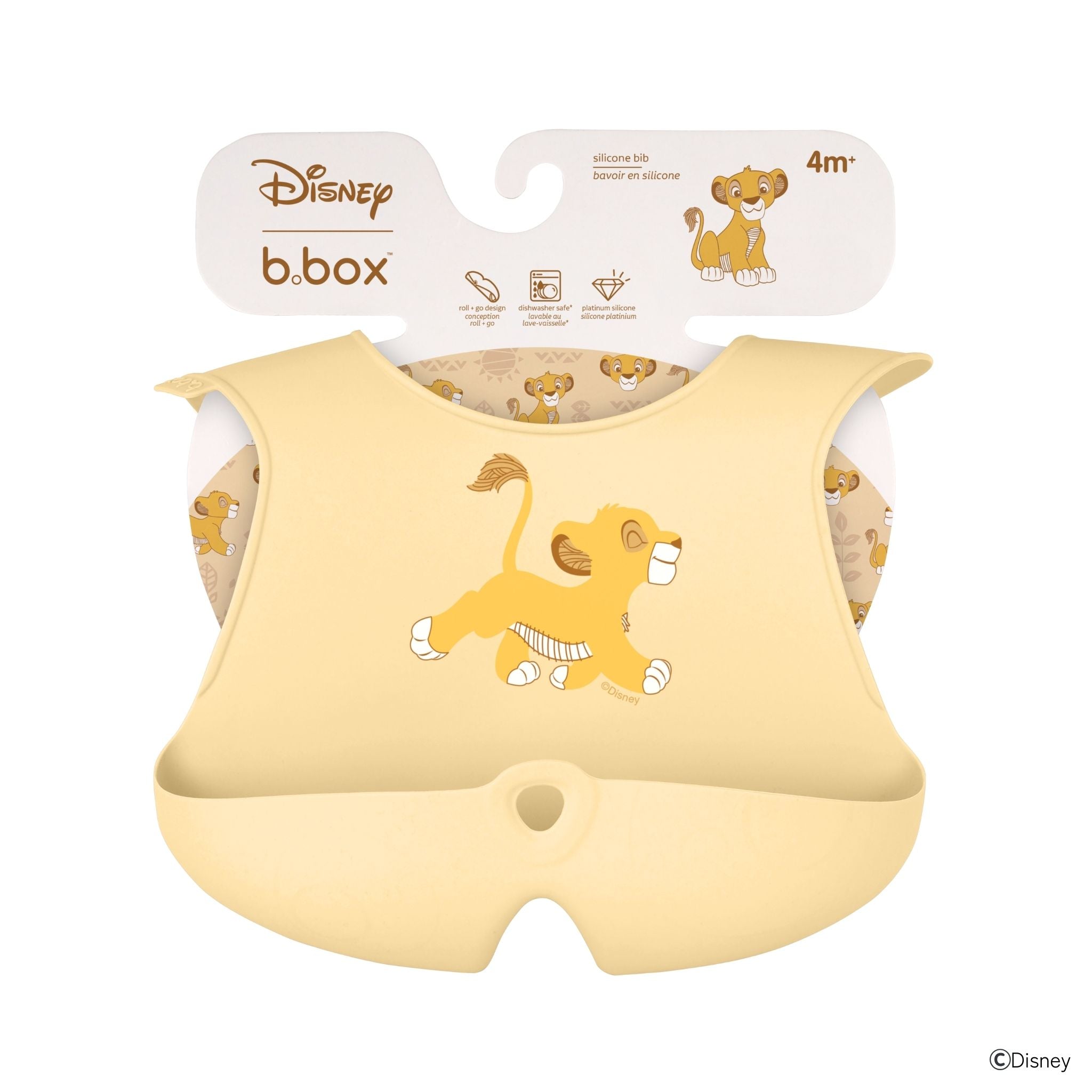 Disney Silicone Bib - The Lion King