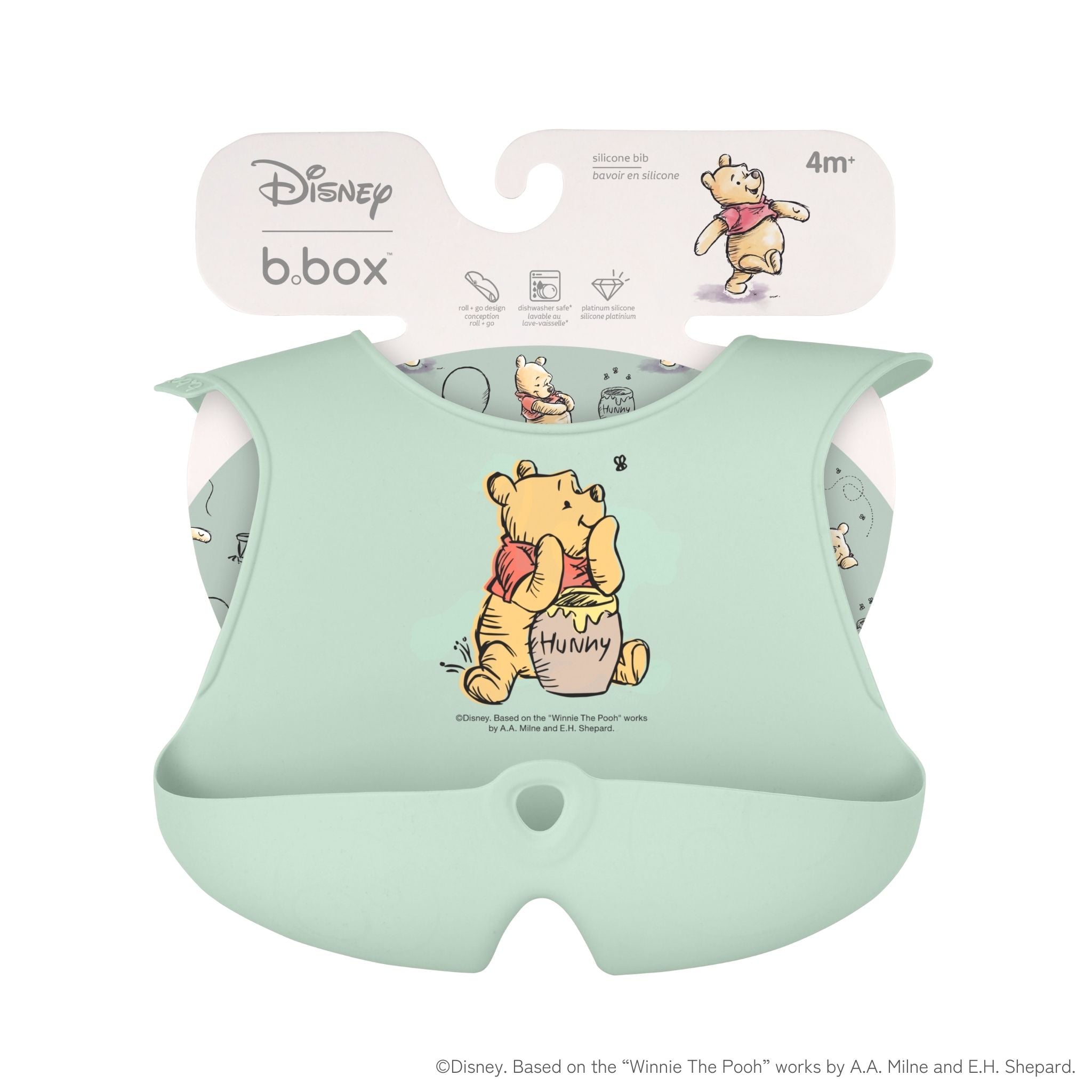 Disney Silicone Bib - Winnie the Pooh