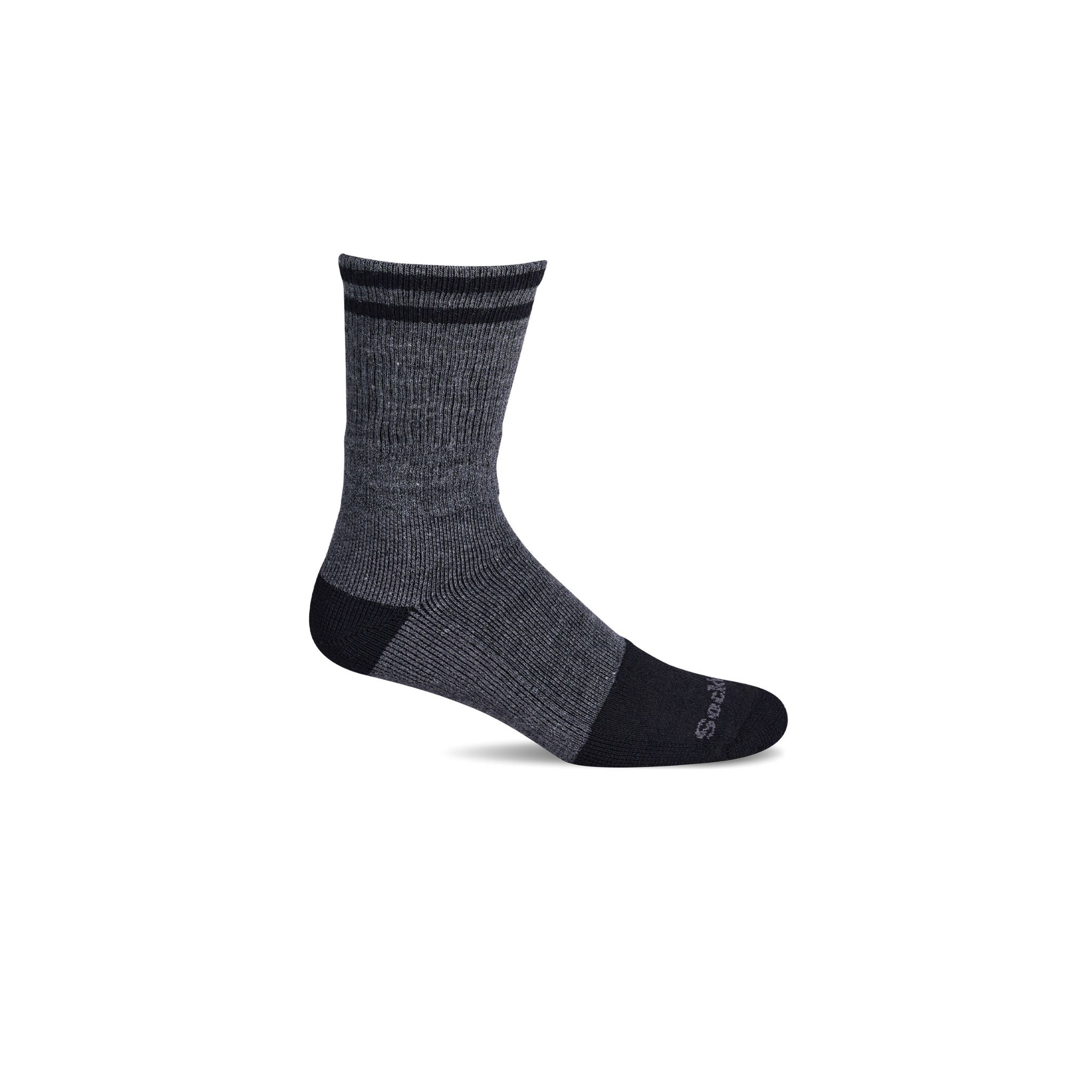 ソックウェル [SW144M] STEEL TOE CREW charcoal