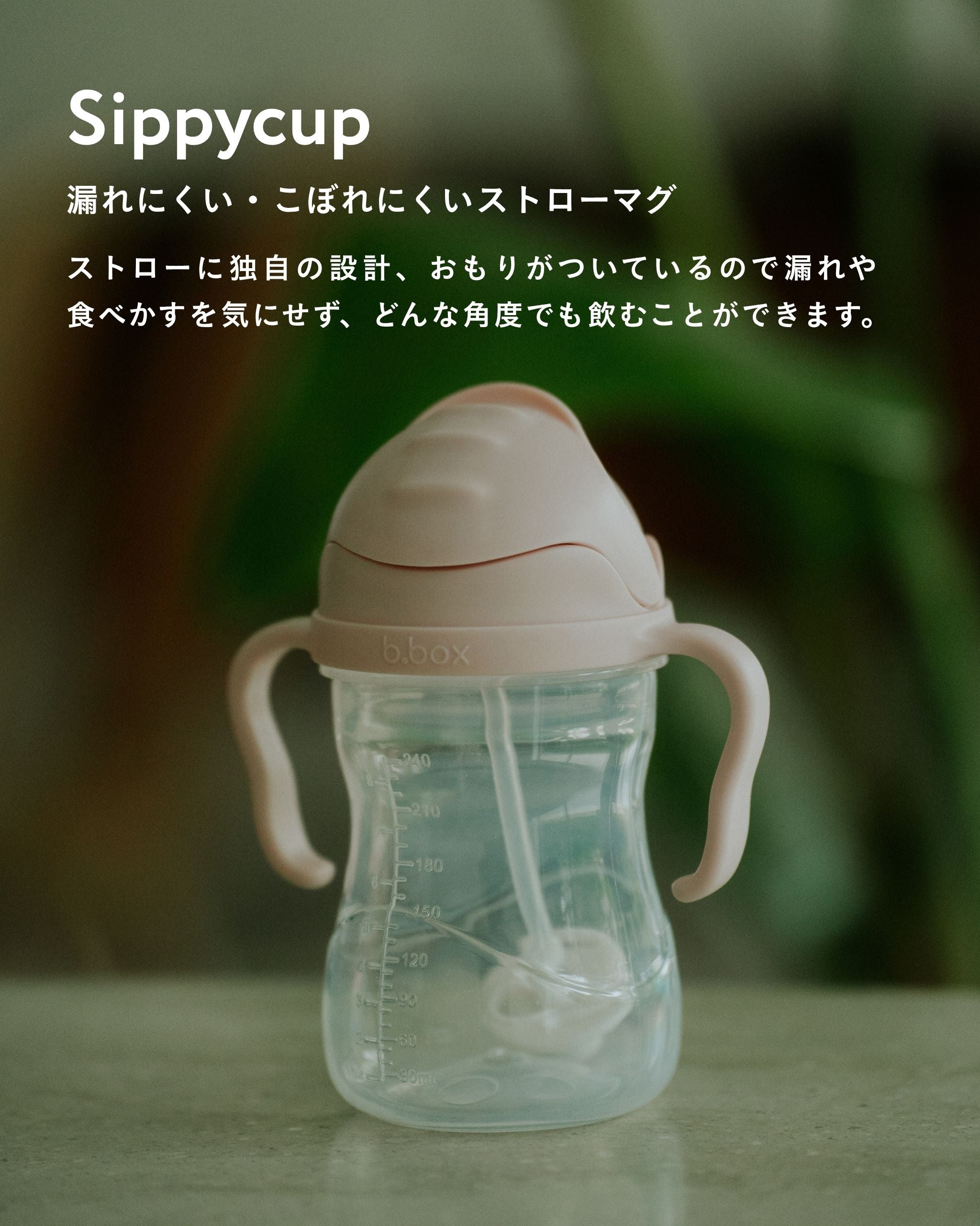 ビーボックス シッピーカップ ストローマグ 食洗機対応｜b.box sippy