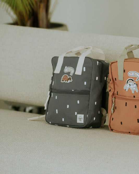 Mini Square Backpack Happy Prints