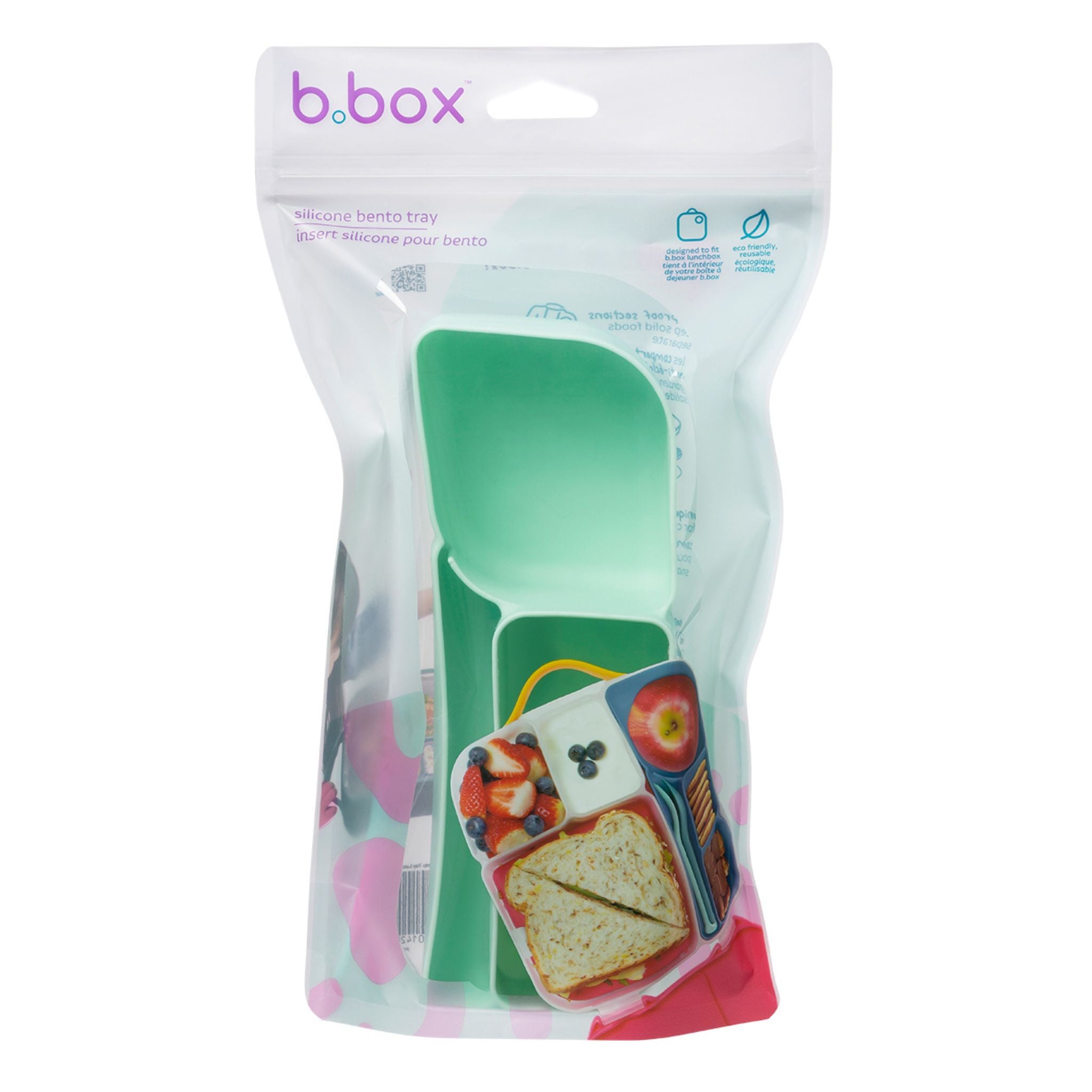 silicone bento tray lunch