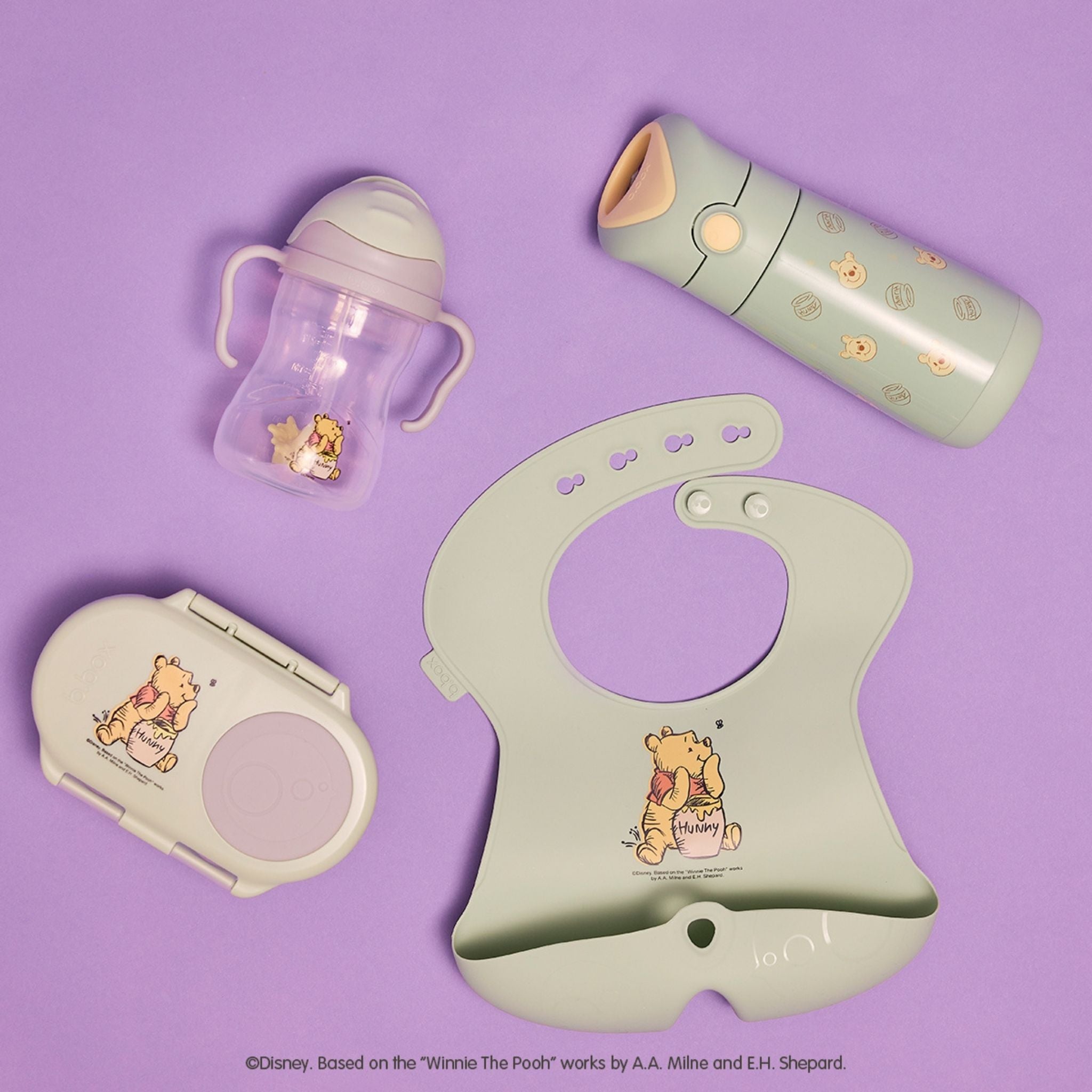 Disney Silicone Bib - Winnie the Pooh