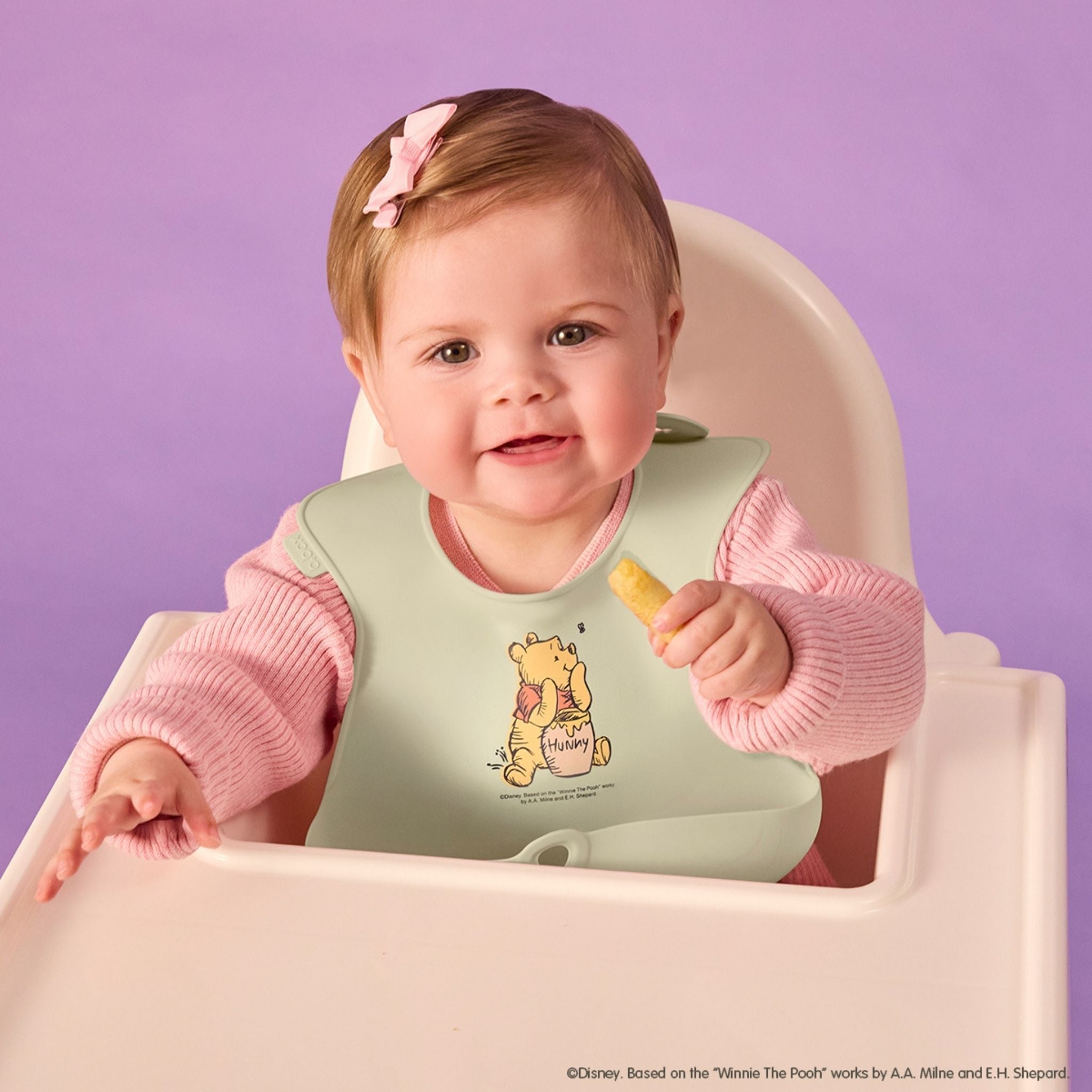 Disney Silicone Bib - Winnie the Pooh
