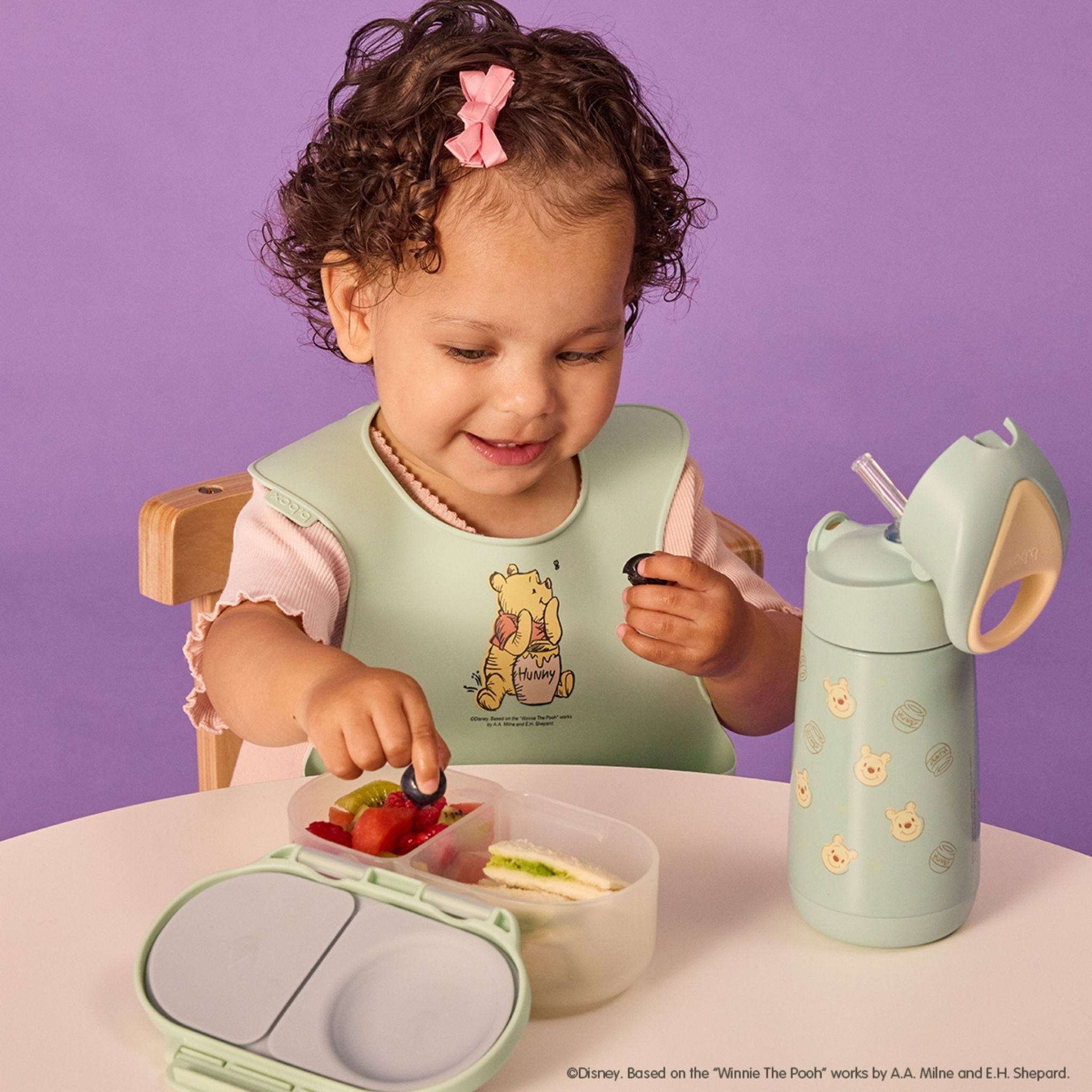 Disney Silicone Bib - Winnie the Pooh